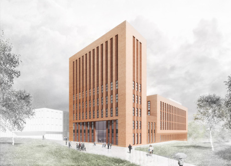 Neubau Bibliothek und Hörsaalzentrum TU Bergakademie Freiberg